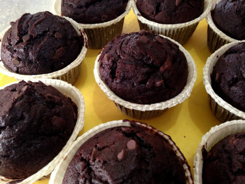 Muffins al Cioccolato SUPER CIOCCOLATOSI