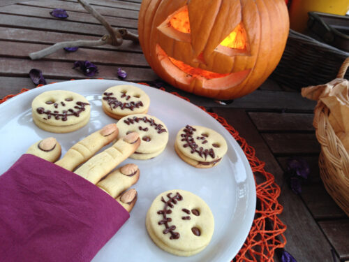 Biscotti alle mandorle di Halloween